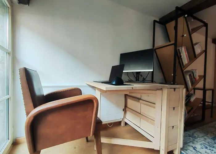 아파트 La Cachette Du Vieux-lille, Retroprojecteur, Wifi